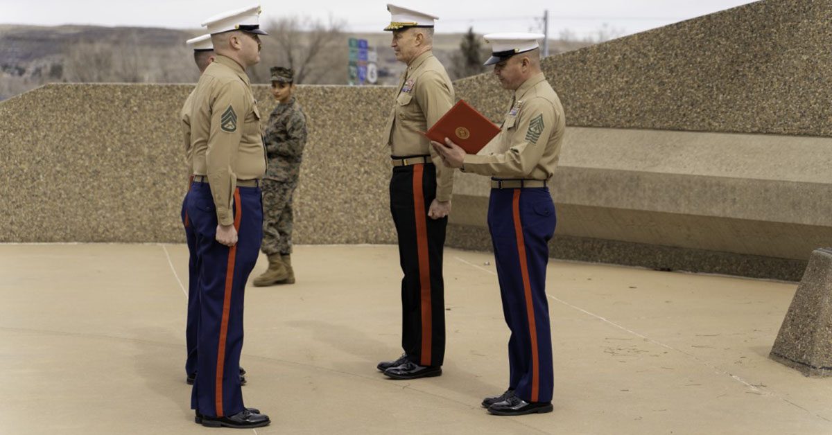 USMC Awards and Promotions at the Memorial (March 4, 2023)